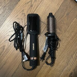 2 Amika hair tools:

Double Agent Brush

blowout babe thermal ionic hairbrush